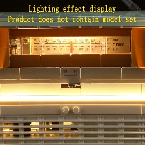 Icons 10334 - LED Light Kit Blue Retro Radio