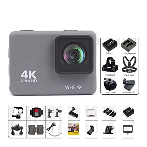 Action Vlog Camera - 128GB 4K 60FPS