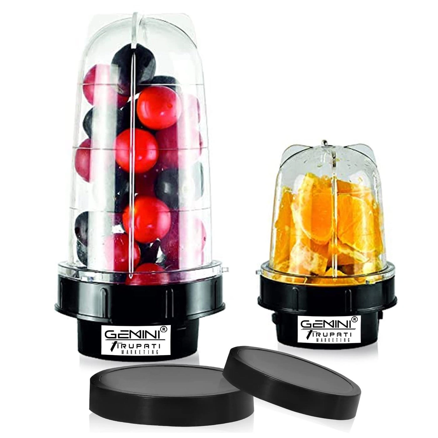 Bullet Jars - 530 ML 350 ML ABS Transparent