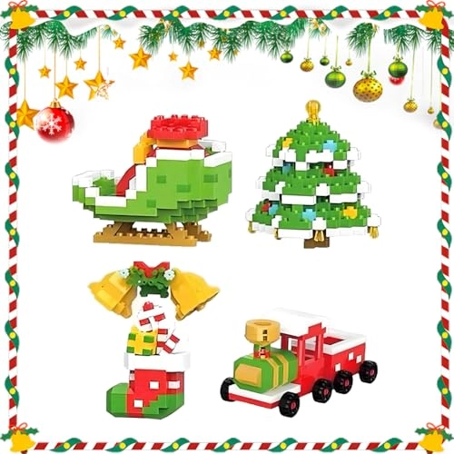 Christmas Building Block - 4pcs