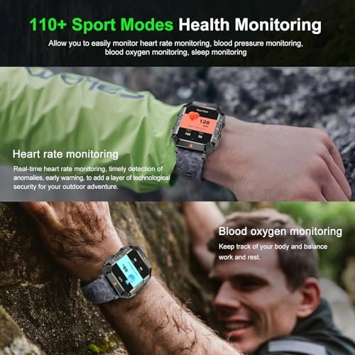 Military Smart Watch Aluminum