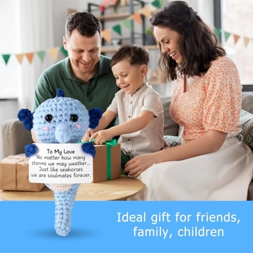 Positive Seahorse - 10.49 cm