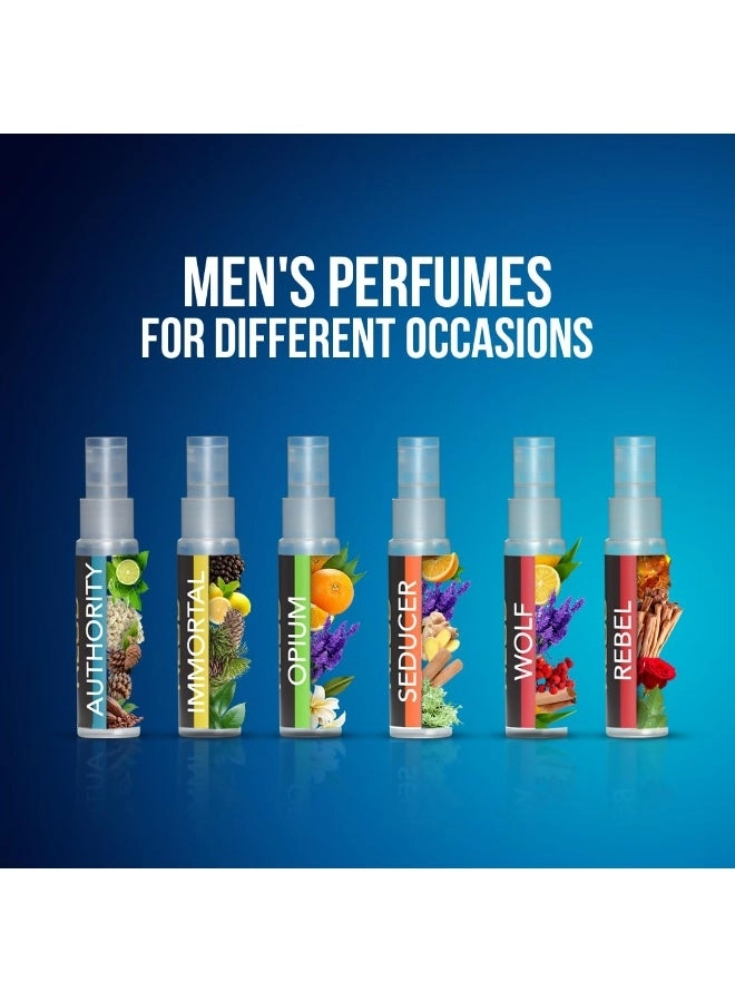 WOLF + IMMORTAL + REBEL + OPIUM + SEDUCER + AUTHORITY - Eau de Parfum 60 ml