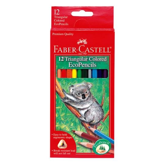 Faber-Castell Black Edition Color Pencils - 12pcs