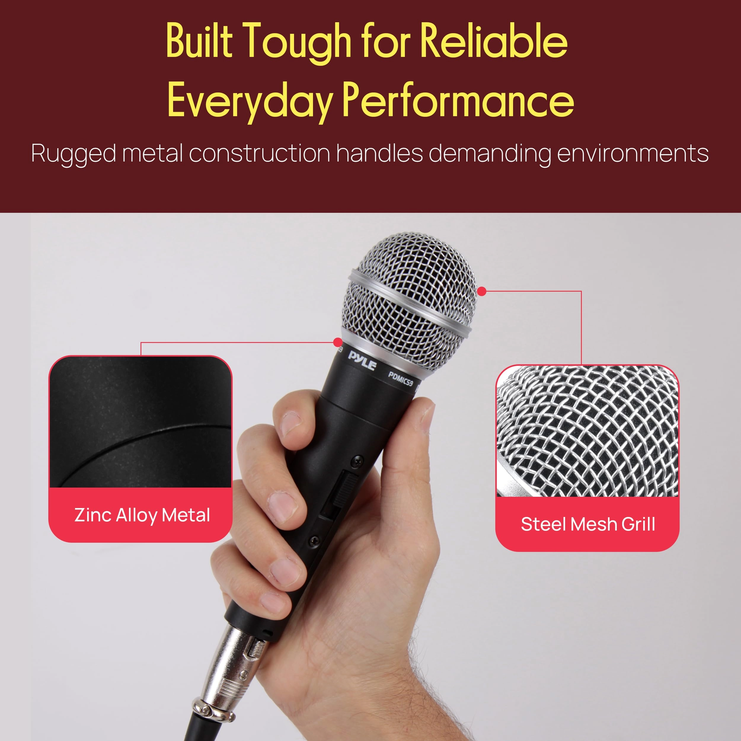 PDMIC59X2 XLR Microphone