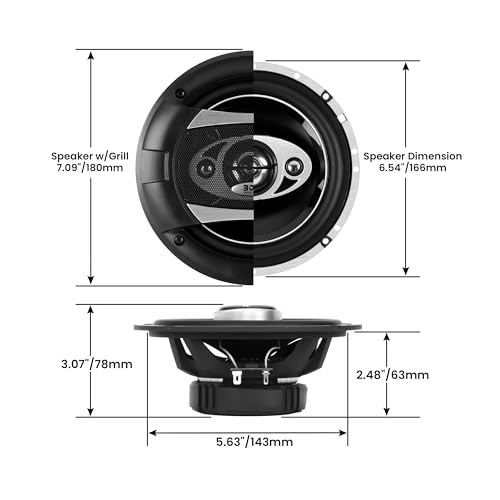 P65-4C - 166 mm 4-Way System