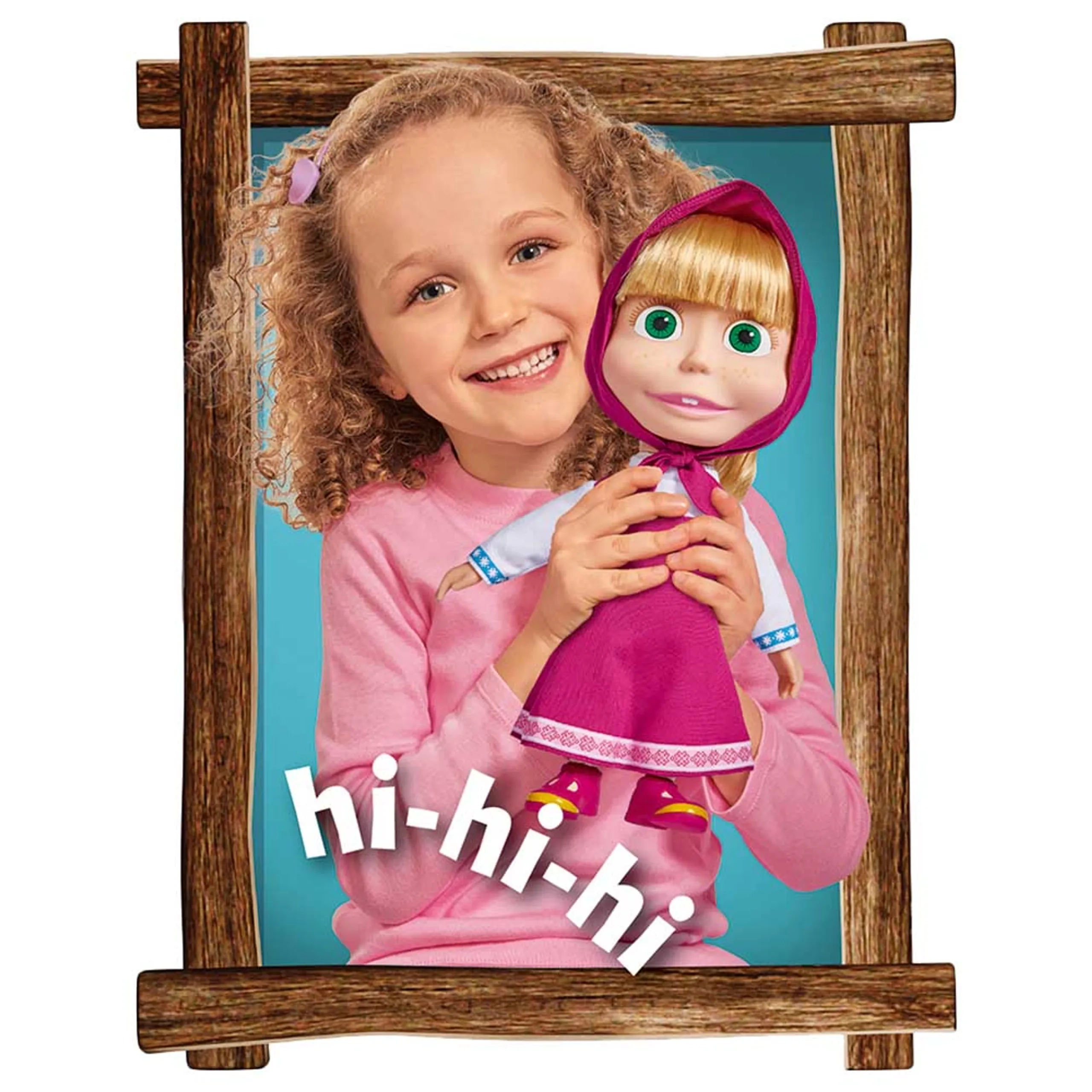 Masha Doll - 30cm Shake & Sound Ages 3+