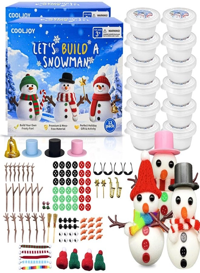 COOLJOY Build a Snowman Kit - 12 Pack
