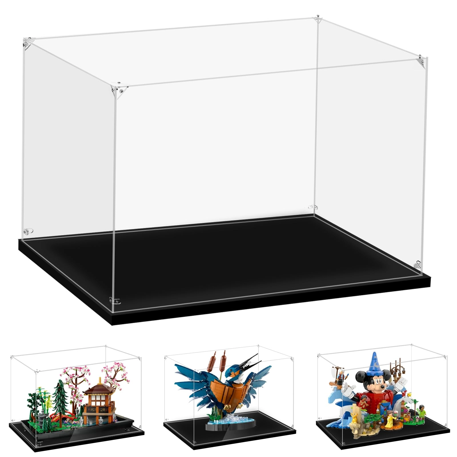 PIPART Display Case - Kunststoff 35 x 22 x 25 cm