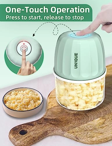 Mini Electric Chopper - 250 Milliliters Rechargeable