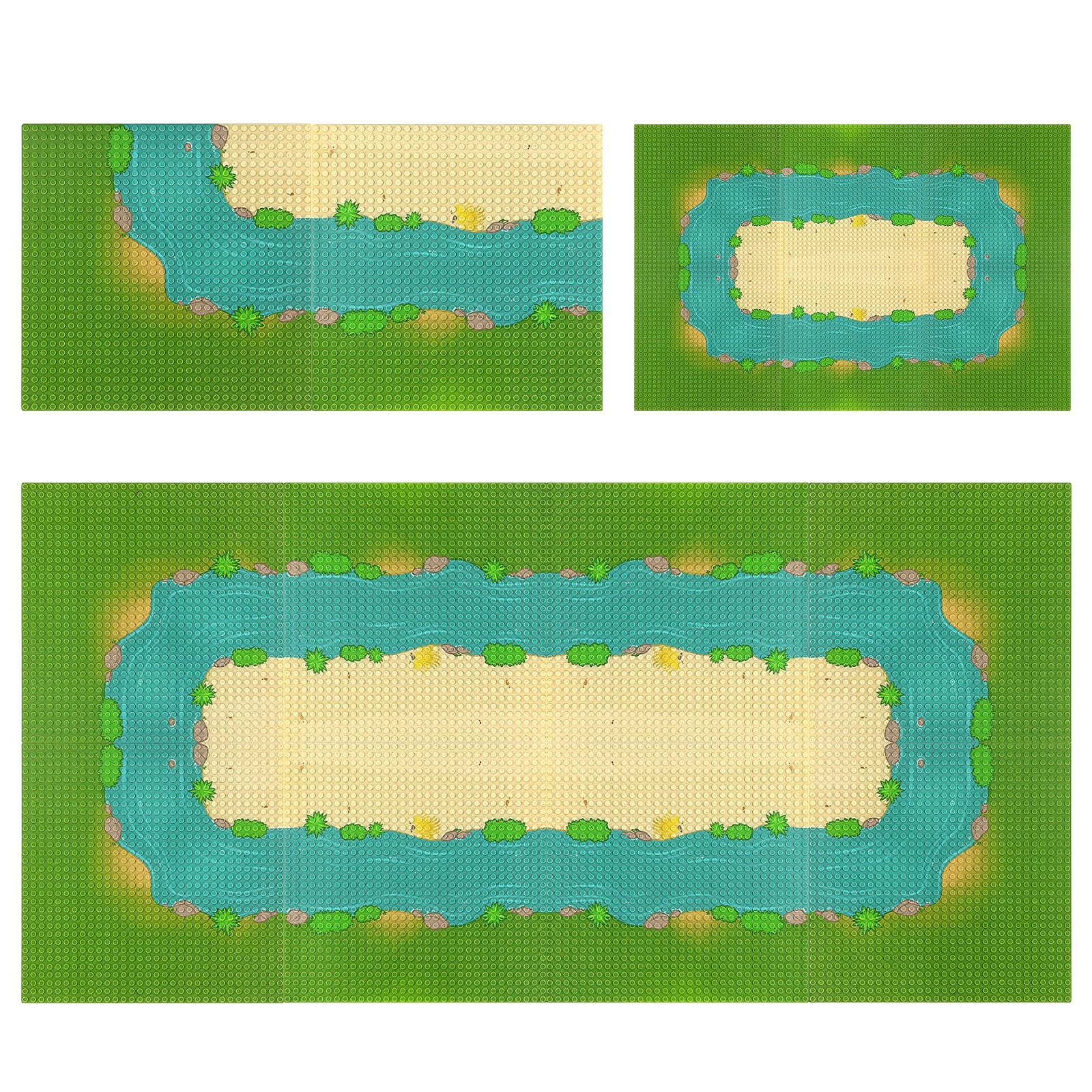 Classic Baseplate - 4 pcs