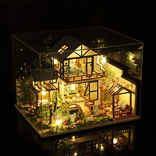Miniature Dollhouse Kit - Traditional Courtyard 1:24 Scale