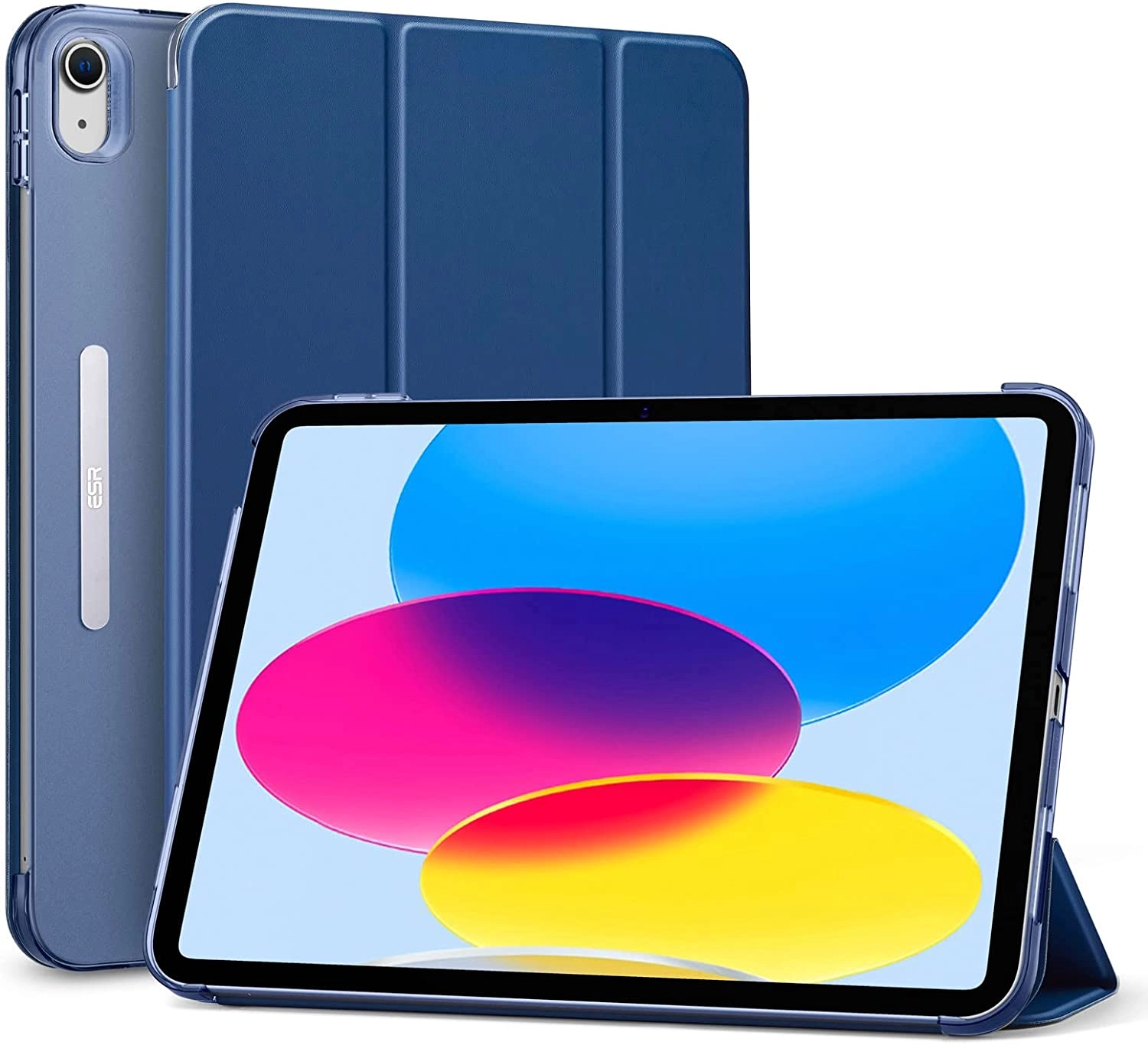 Tri-fold Stand Case with Pencil Holder for iPad 10th Generation 10.9-inch (2022)