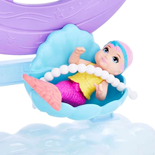 Dreamtopia Magical Mermaid Playset - Lavender Hair Includes Merbaby Baby Seal Baby Octopus Ages 3+