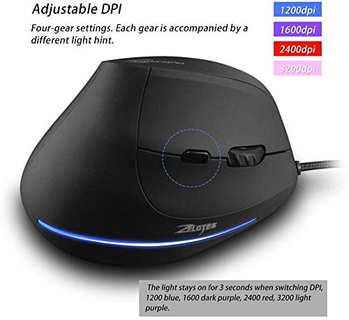 Vertical Ergonomic Mouse T30 - USB