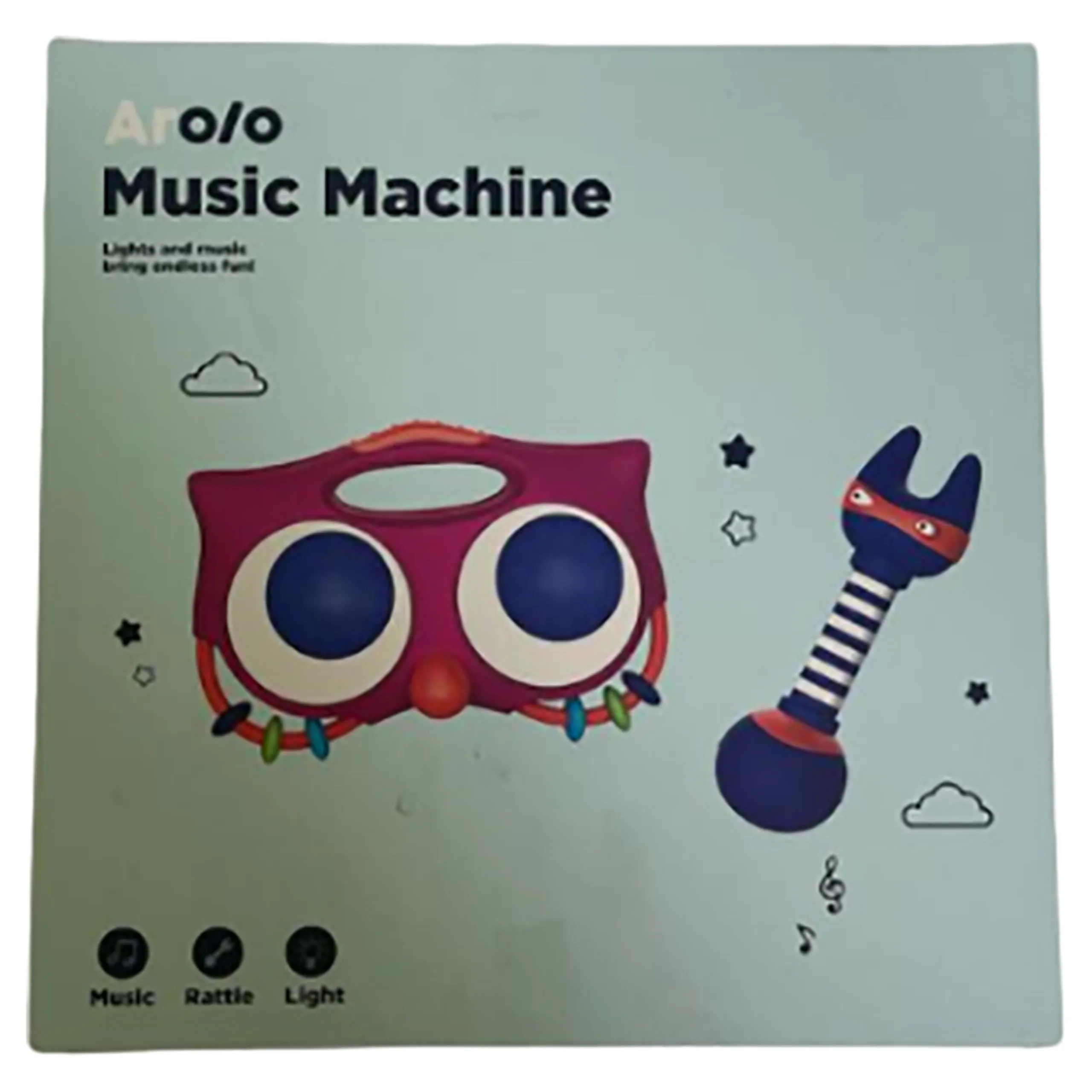 Baby Player Rattle Owl - 6 months