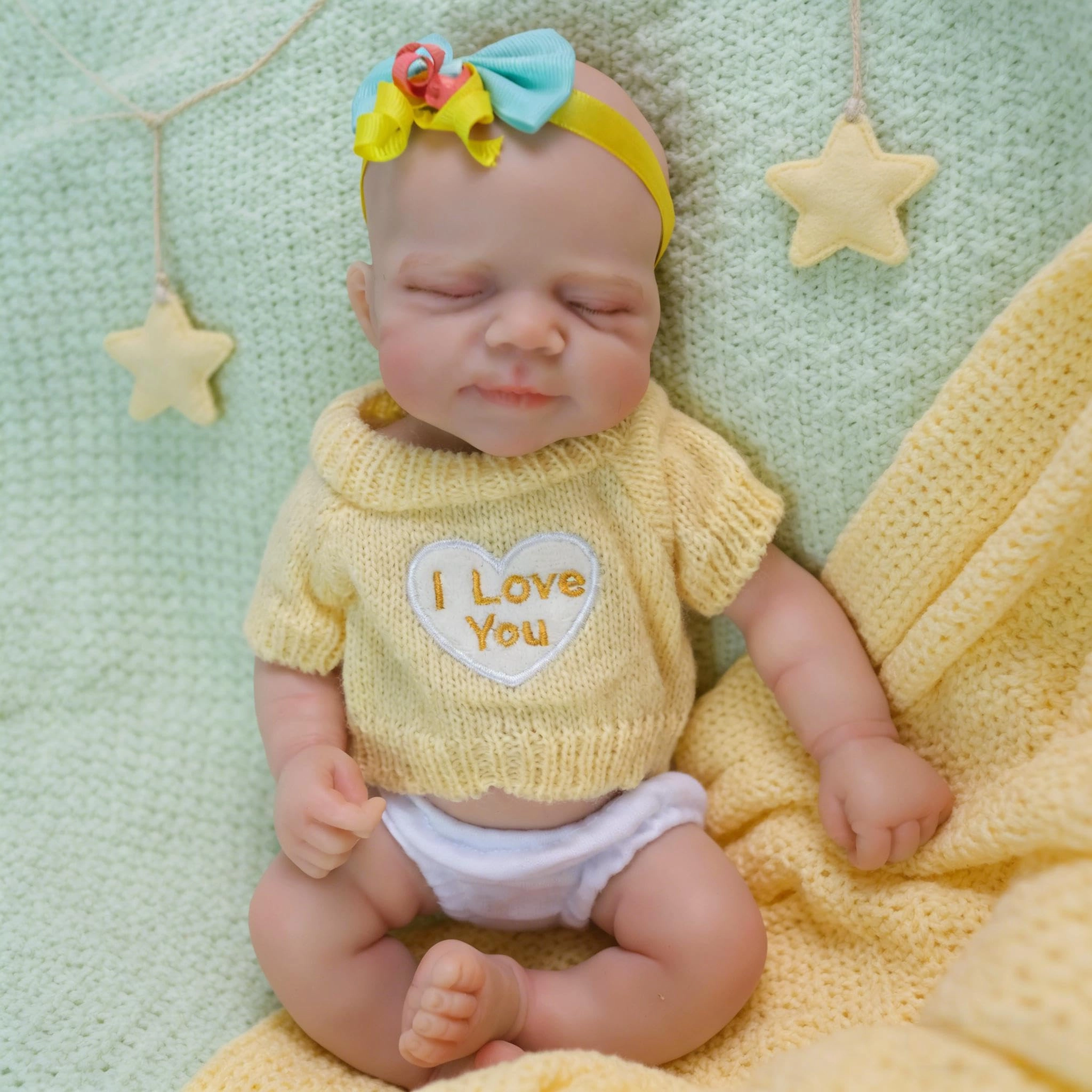 Nanjing Tianzeng Gifts Co.,Ltd Pascale Reborn Baby Doll - 12 inch Silicone Ages 3+