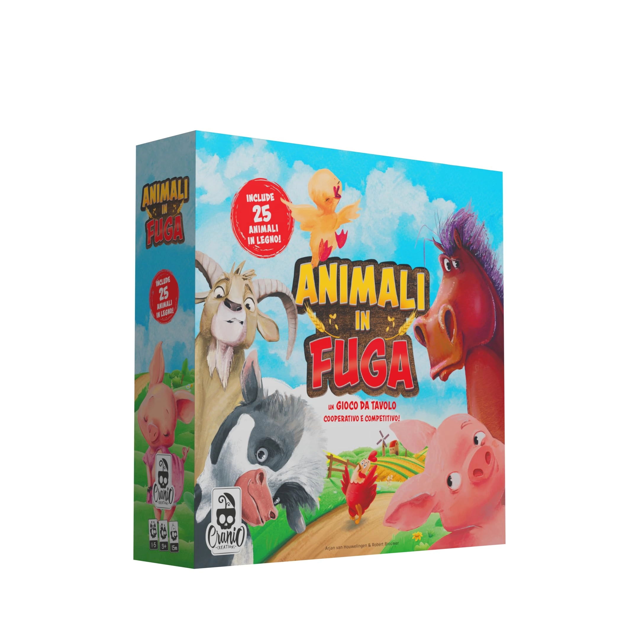 Cranio Creations Animals in the Escape (Italian)