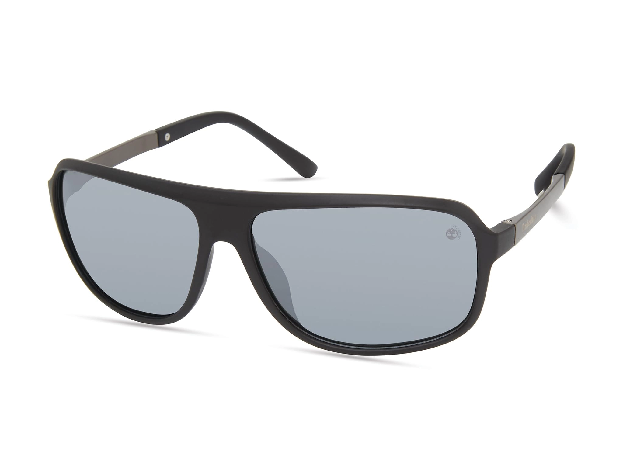 Timberland Pilot - 59 millimeter Shiny Gunmetal / Brown Polarized