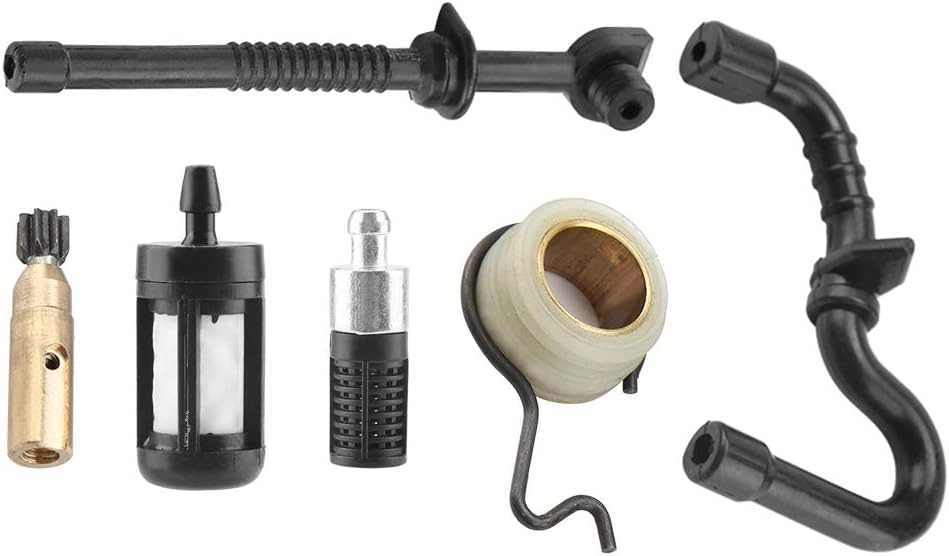 Worm Gear + Oil Pump + Oil Filter + Oil Line + Fuel Filter + Fuel Line