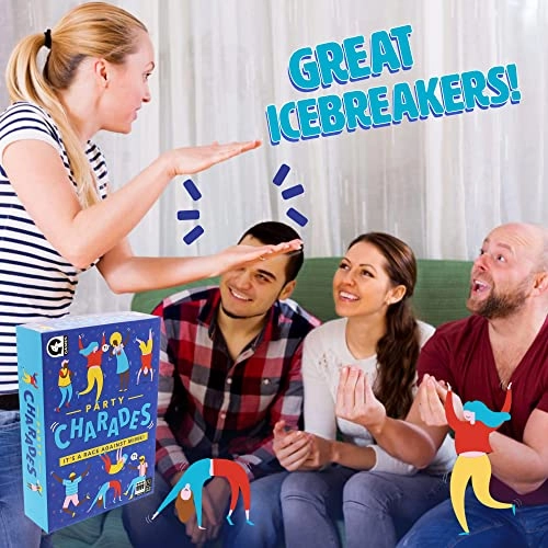 Party Charades - 200 Charades Family Card Game