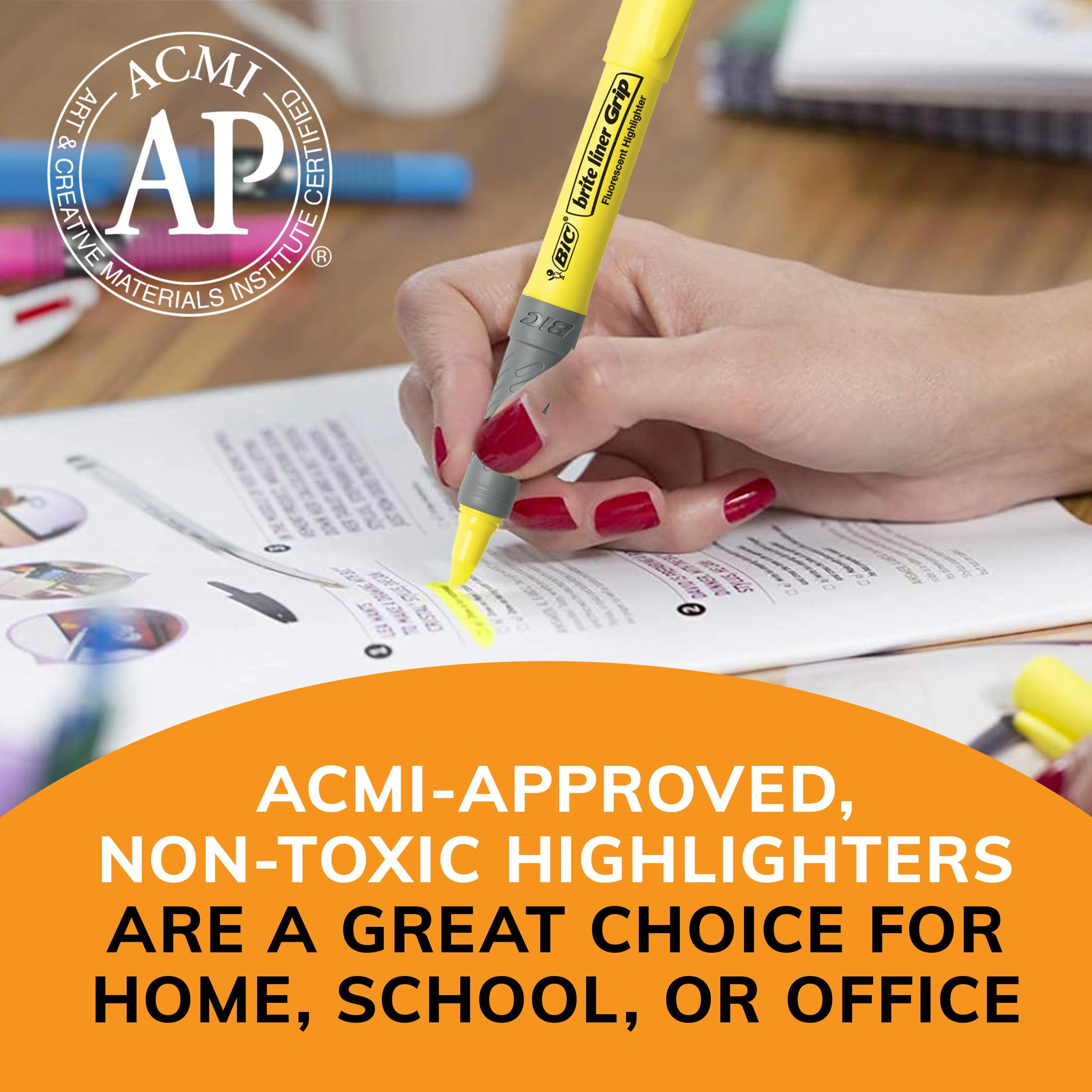 BriteLiner - Yellow Chisel