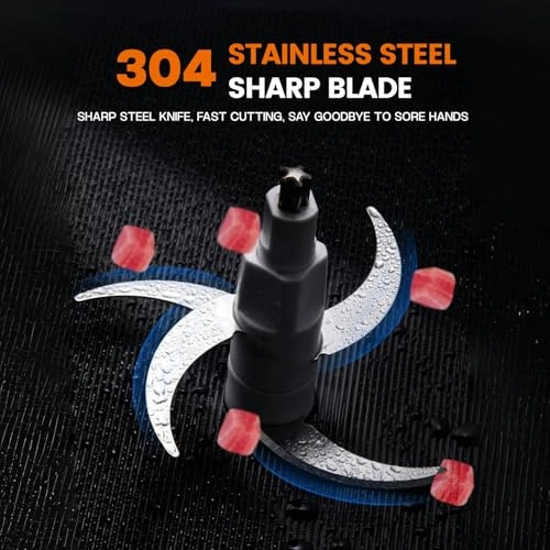 Electric Grinder Chopper Mincer - 6L 1500W