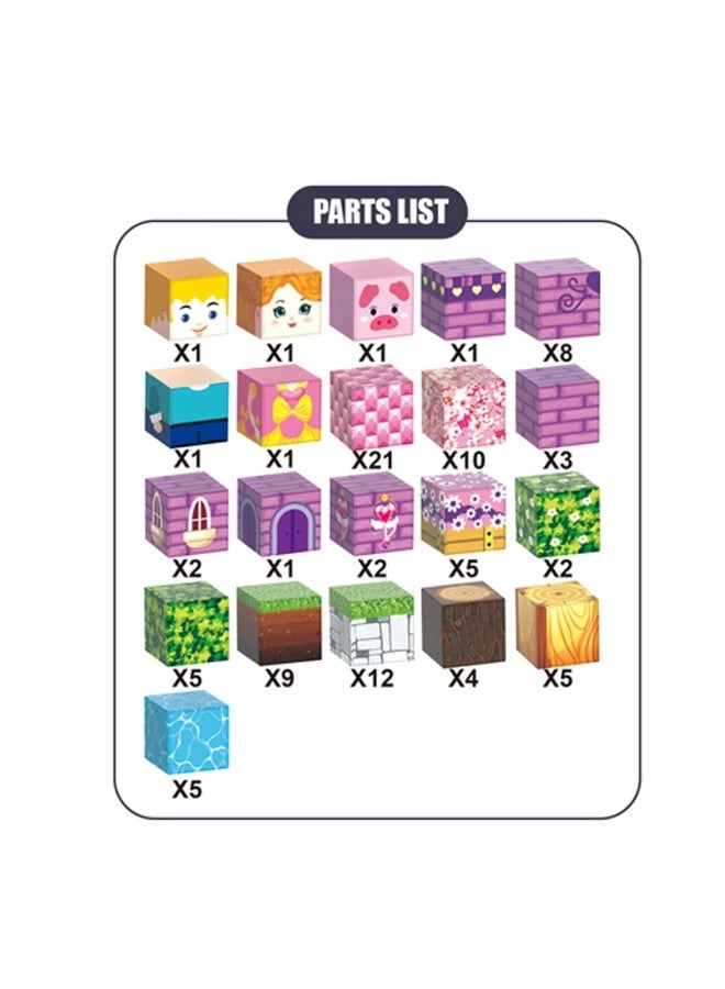 Magnetic DIY Blocks - 100pcs