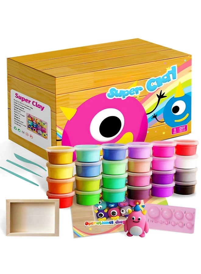 Generic Air Dry Clay Kit 36 pcs.