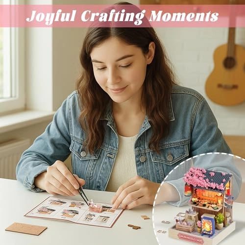 Dollhouse Miniature DIY House Kit - Dream Bottle Series 1:32