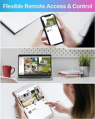 PoE Home Security Camera System - 8 cameras 8 channels 5MP