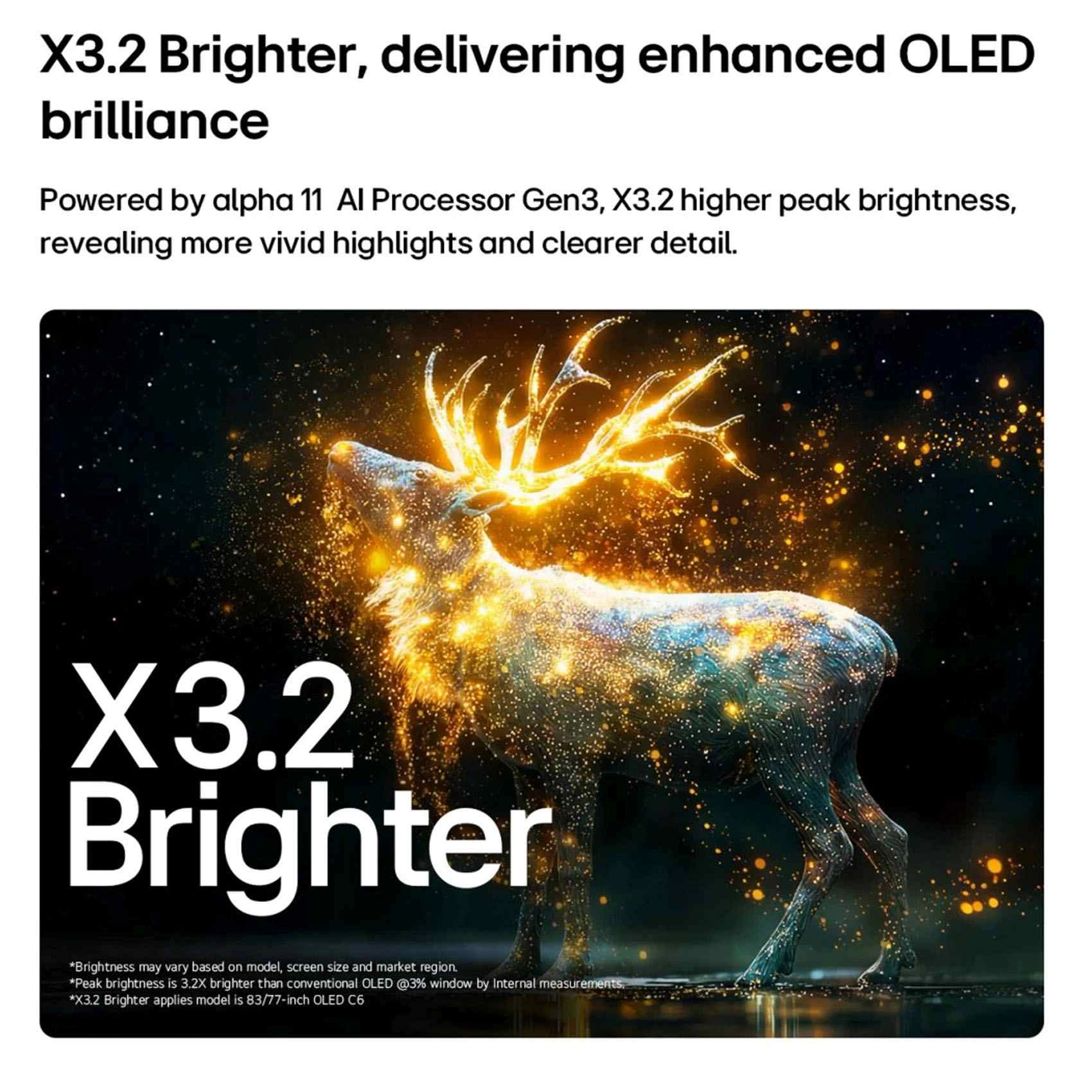 TV OLED77C66LA 77"