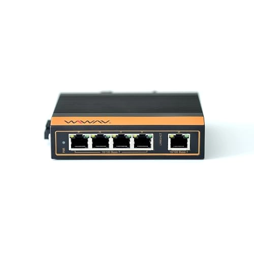 WP1005-5FE-I - 57 Volts 5 ports IEEE 802.3/802.3u/802.3x 10/100Mbps