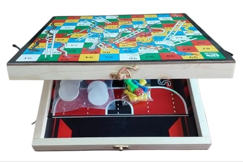 3-in-1 Foldable String Hockey - English 3 years and up