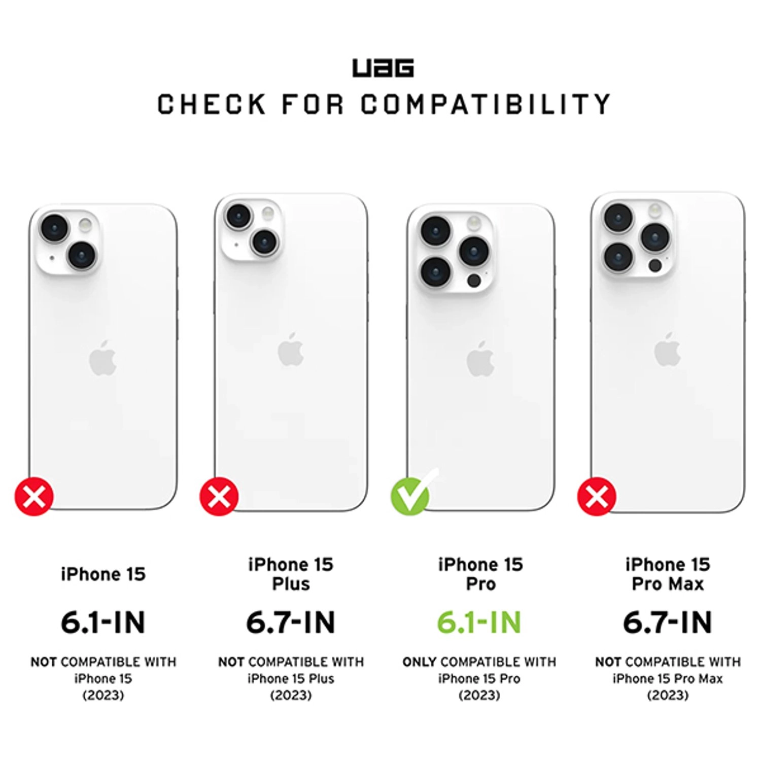 Case Ice for iPhone 15 Pro