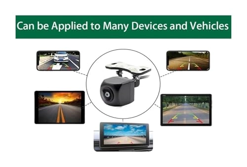 High Brake Light Reversing Camera - Night Vision Wireless 628x586 pixels