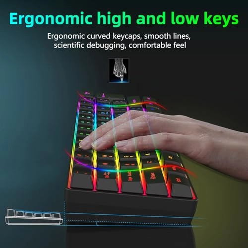 61 Keys Mechanical Keyboard DIY Kit - Bluetooth