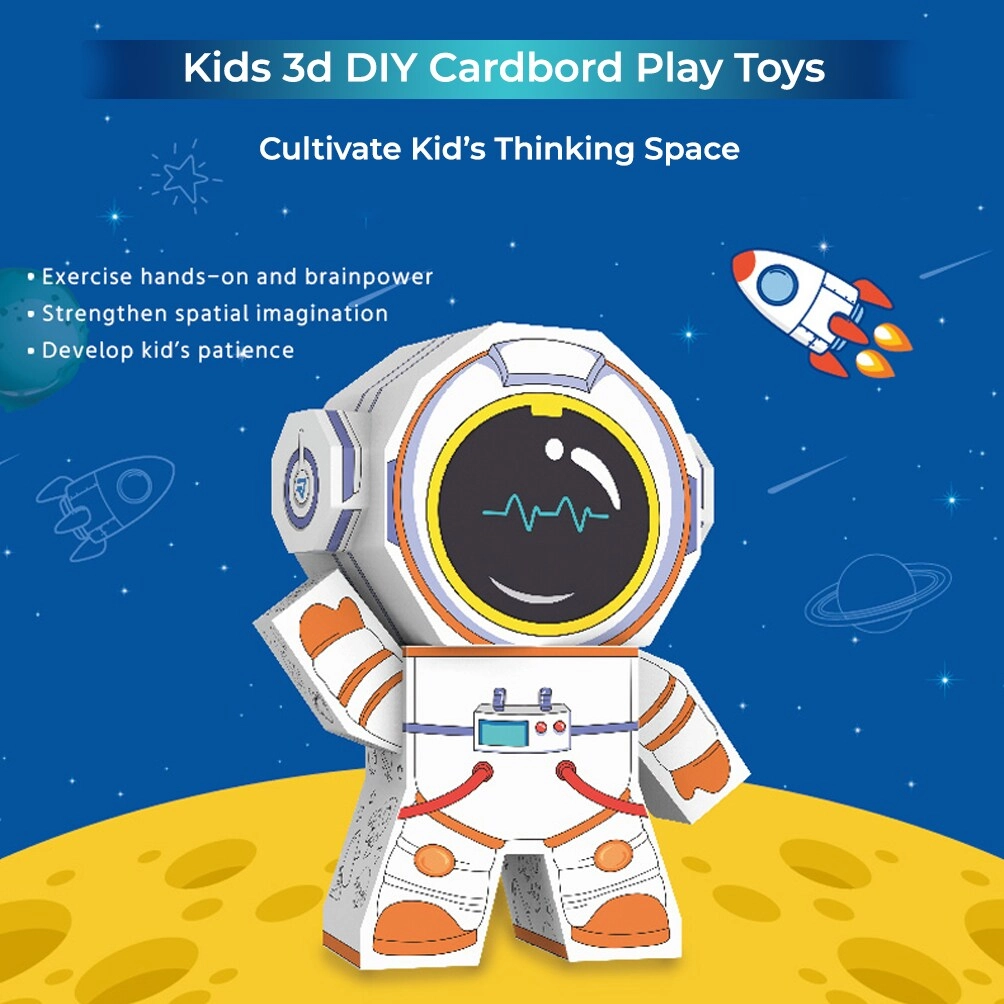 DIY Creative Spaceman - 3+ years