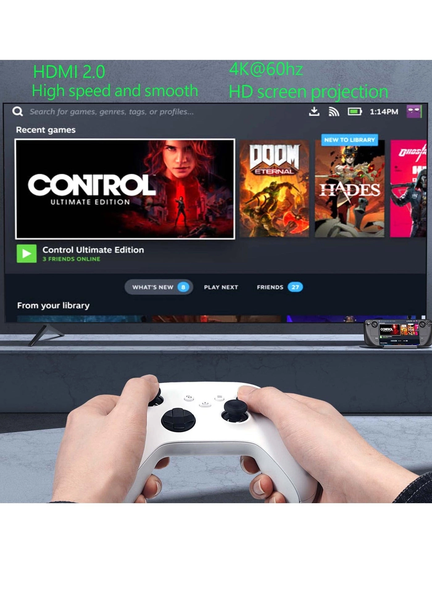 6-in-1 Docking Station - Steam Deck/ROG Ally