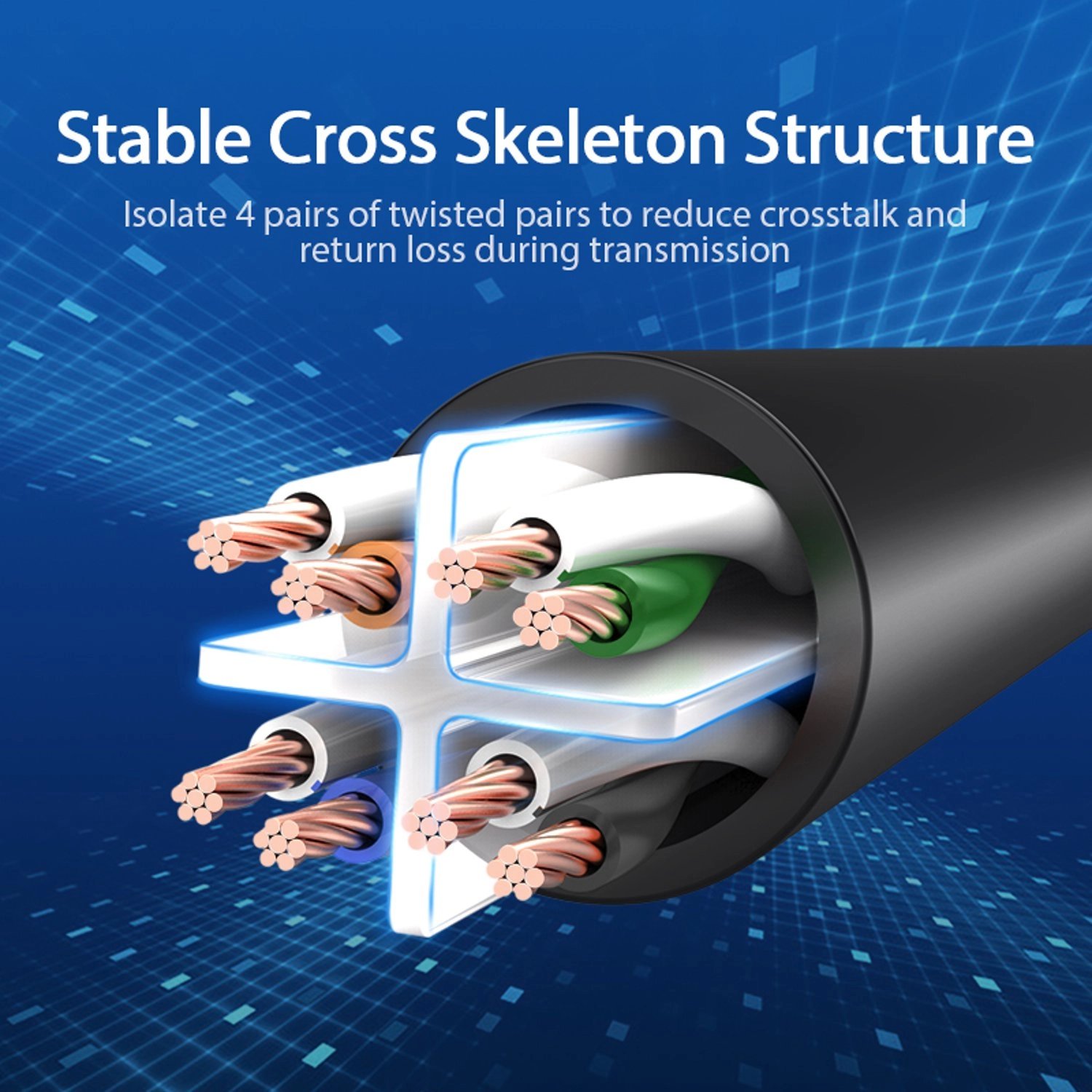 Cat.6 UTP Patch Cable - 40 m