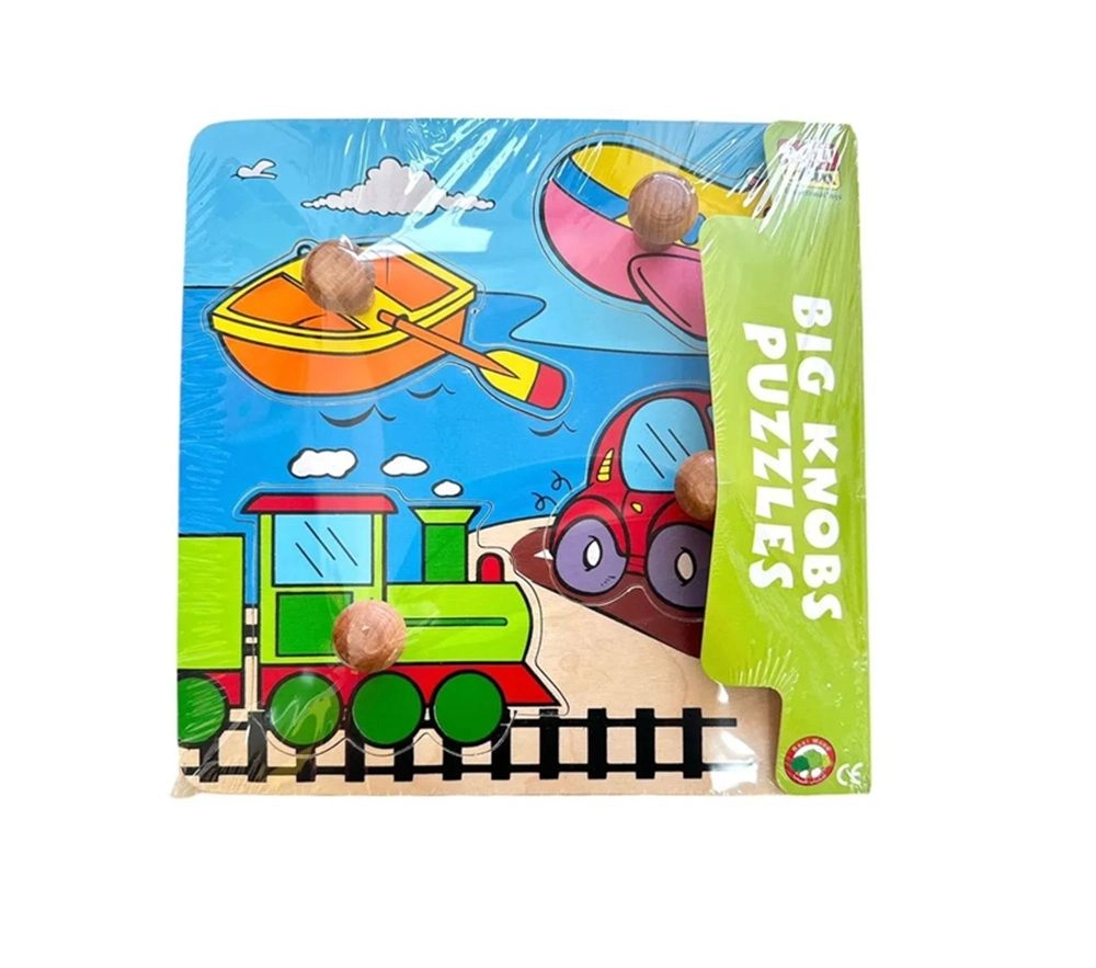 Big Knob Puzzle - Things That Go - Suitable for 18 months & above