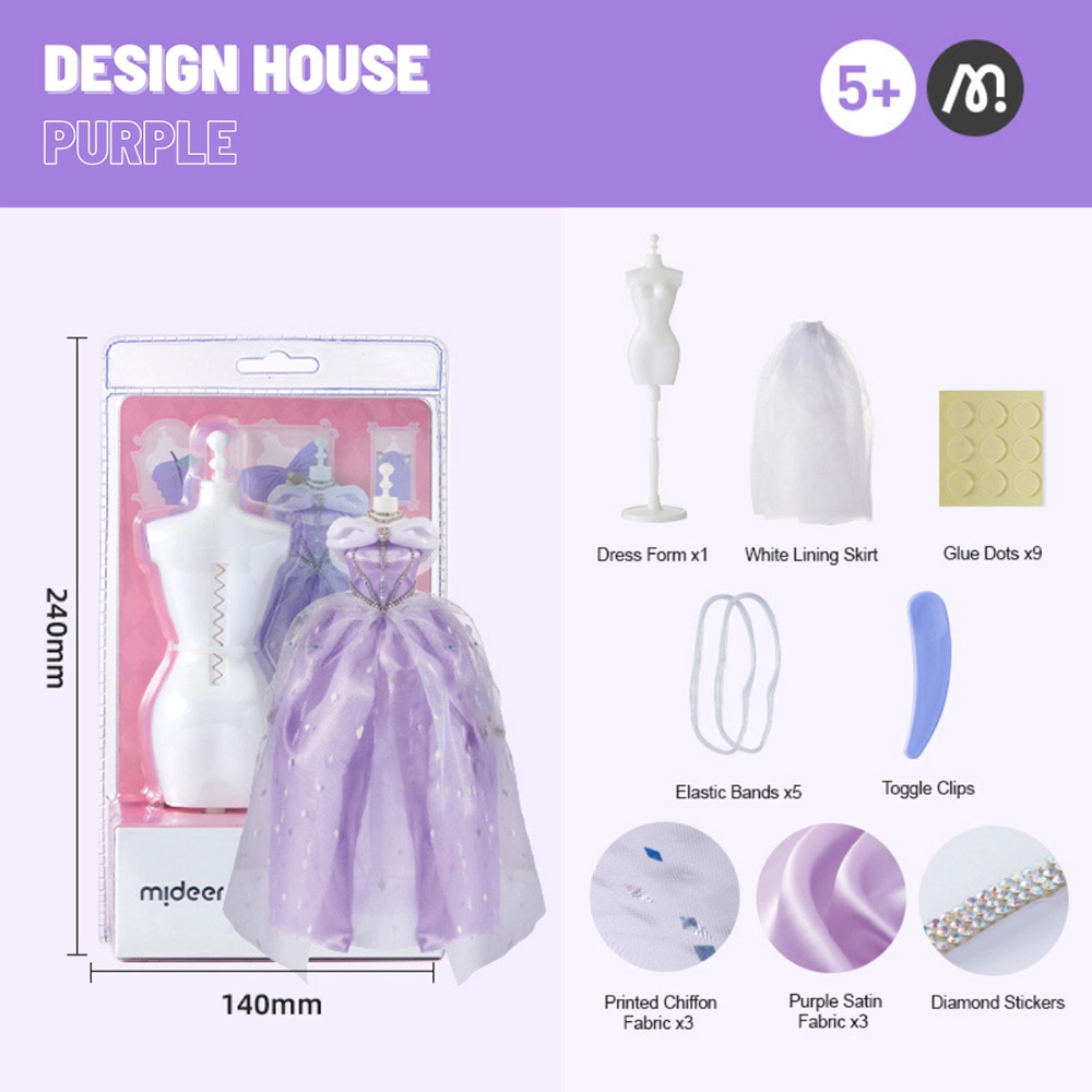 Design House Mini Diy Kit - No-Sew Complete Set Suitable for 6 years & above
