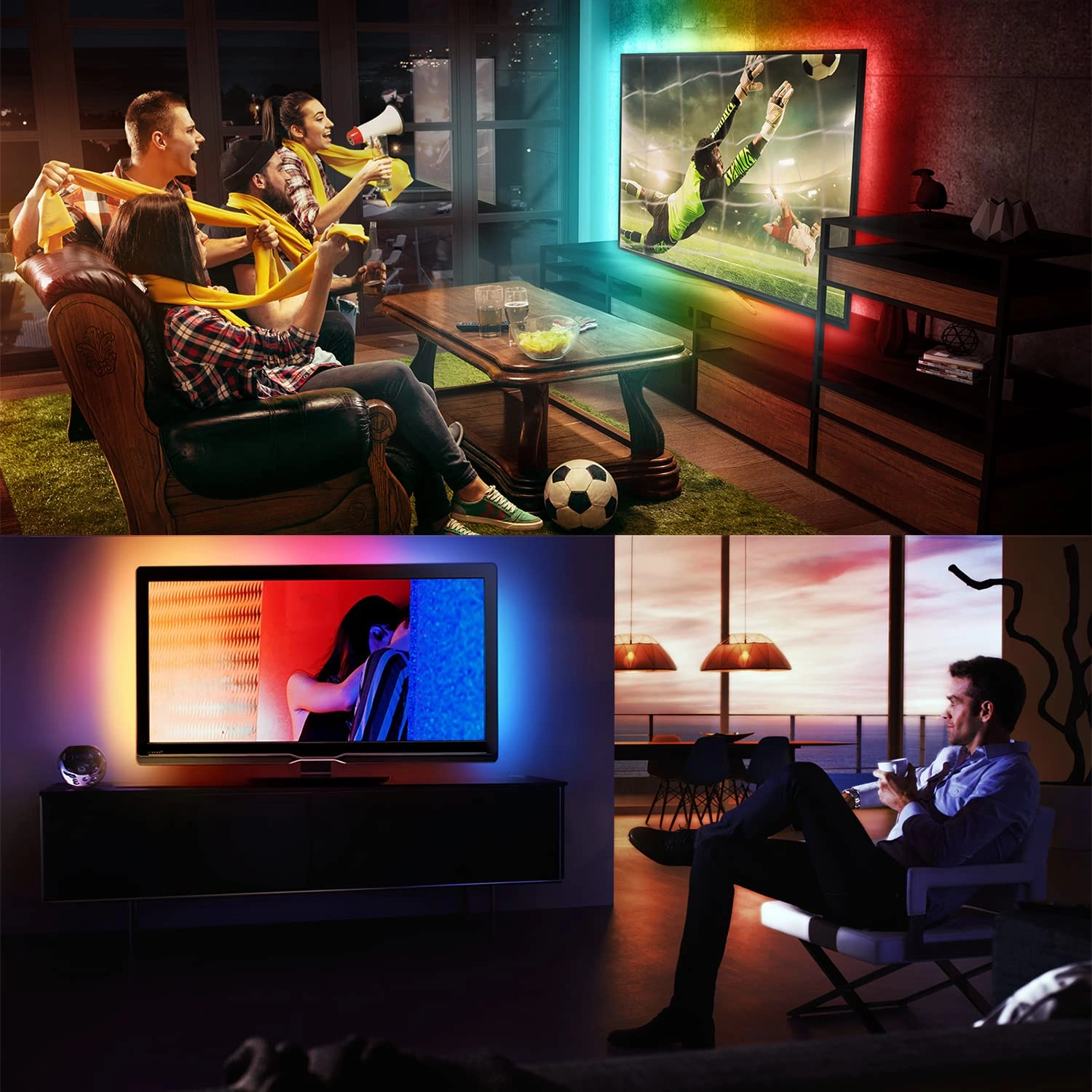 LED Lights for TV - 15ft
