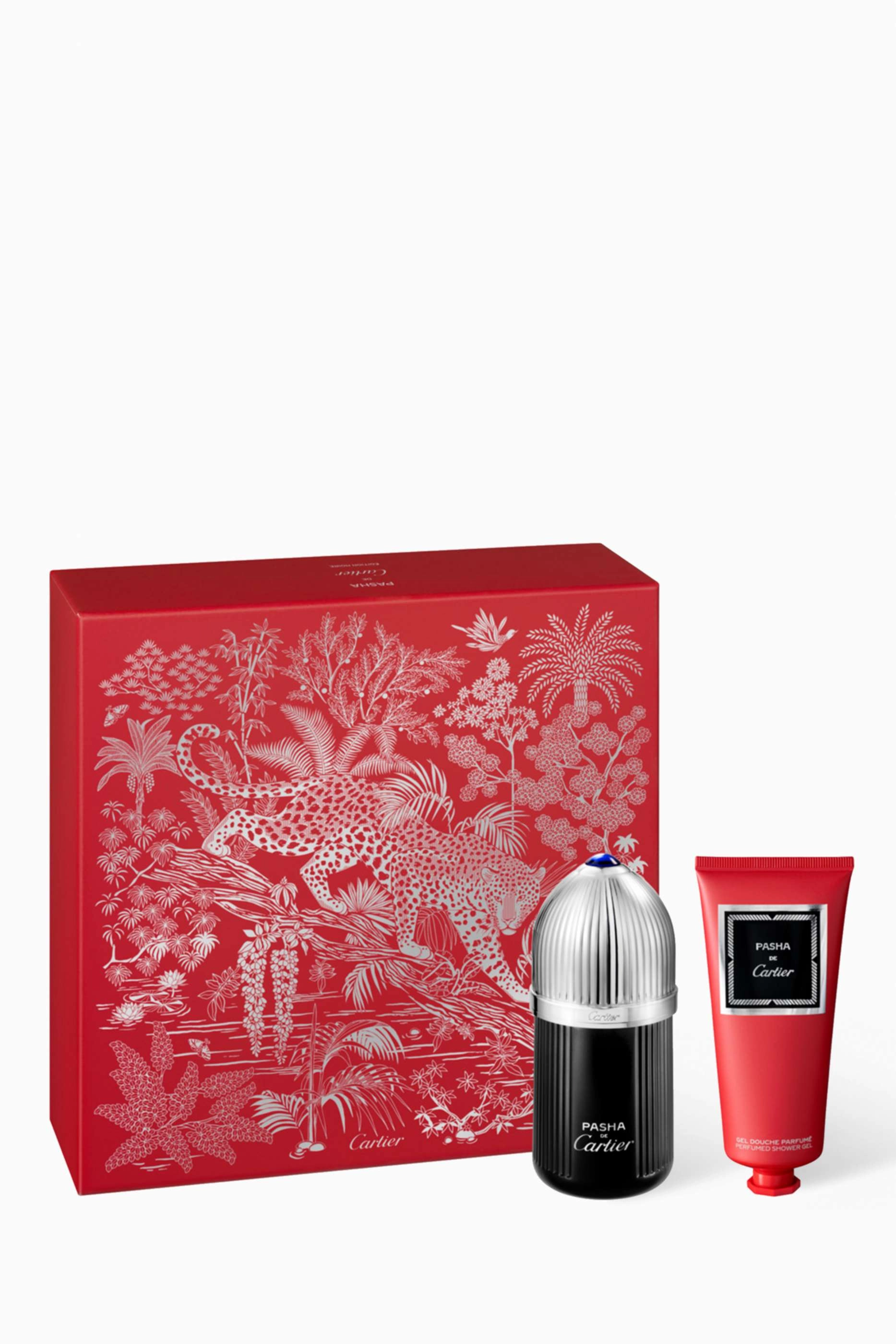 Cartier Perfumes Pasha de Cartier Edition Noire Eau de Toilette - 100 ml + Pasha de Cartier Edition Noire Perfumed Shower Gel - 100 ml