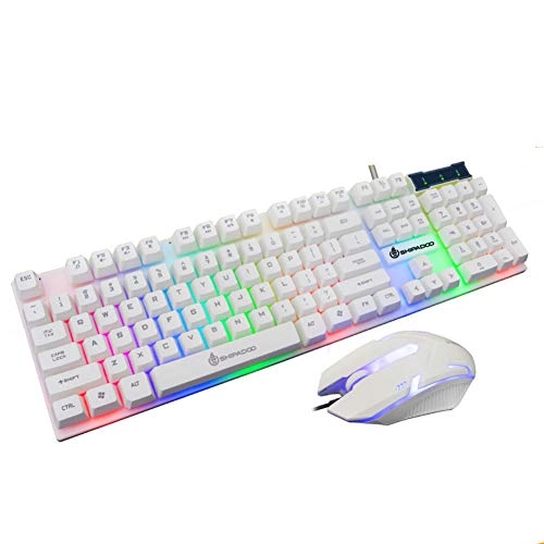 Gaming Keyboard Mouse Set - US Wired/Wireless