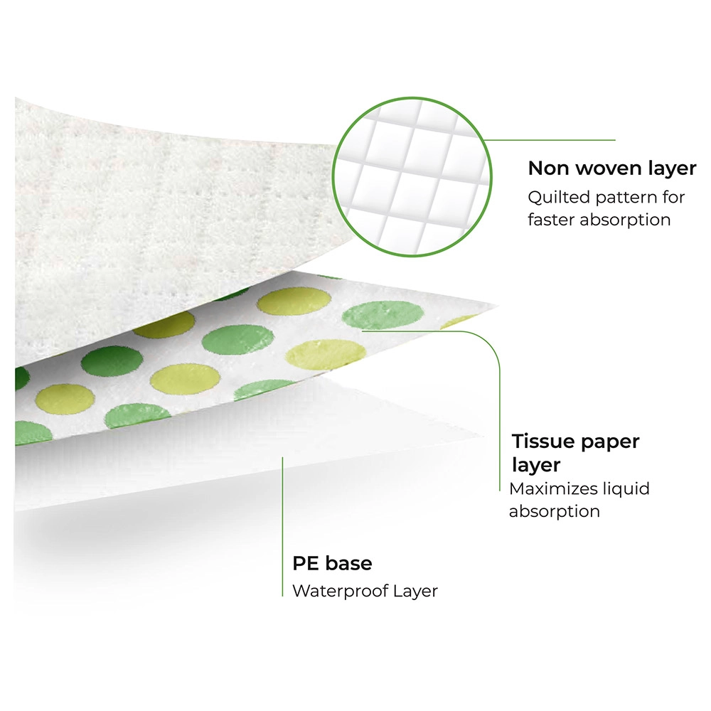 Perky Playmat + Disposable Changing Mat - Jungle Pals 0 month & above