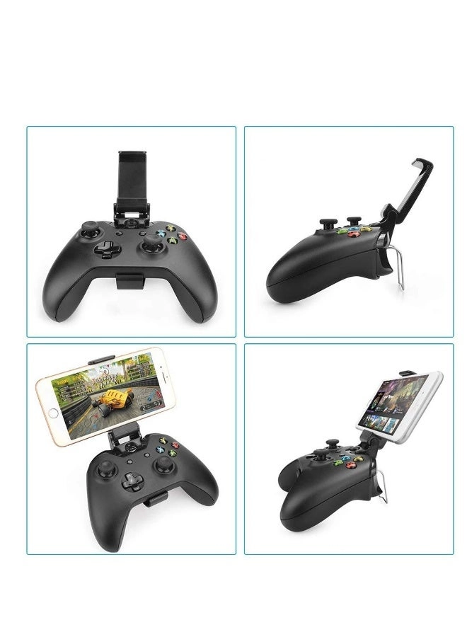Controller Phone Mount Clip for Xbox One - Foldable 160-Degree Viewing Angle