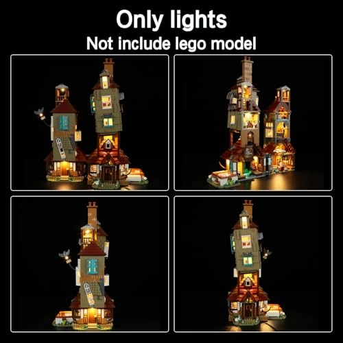 LED Light Kit - Compatible with Lego 76437 Lights Only