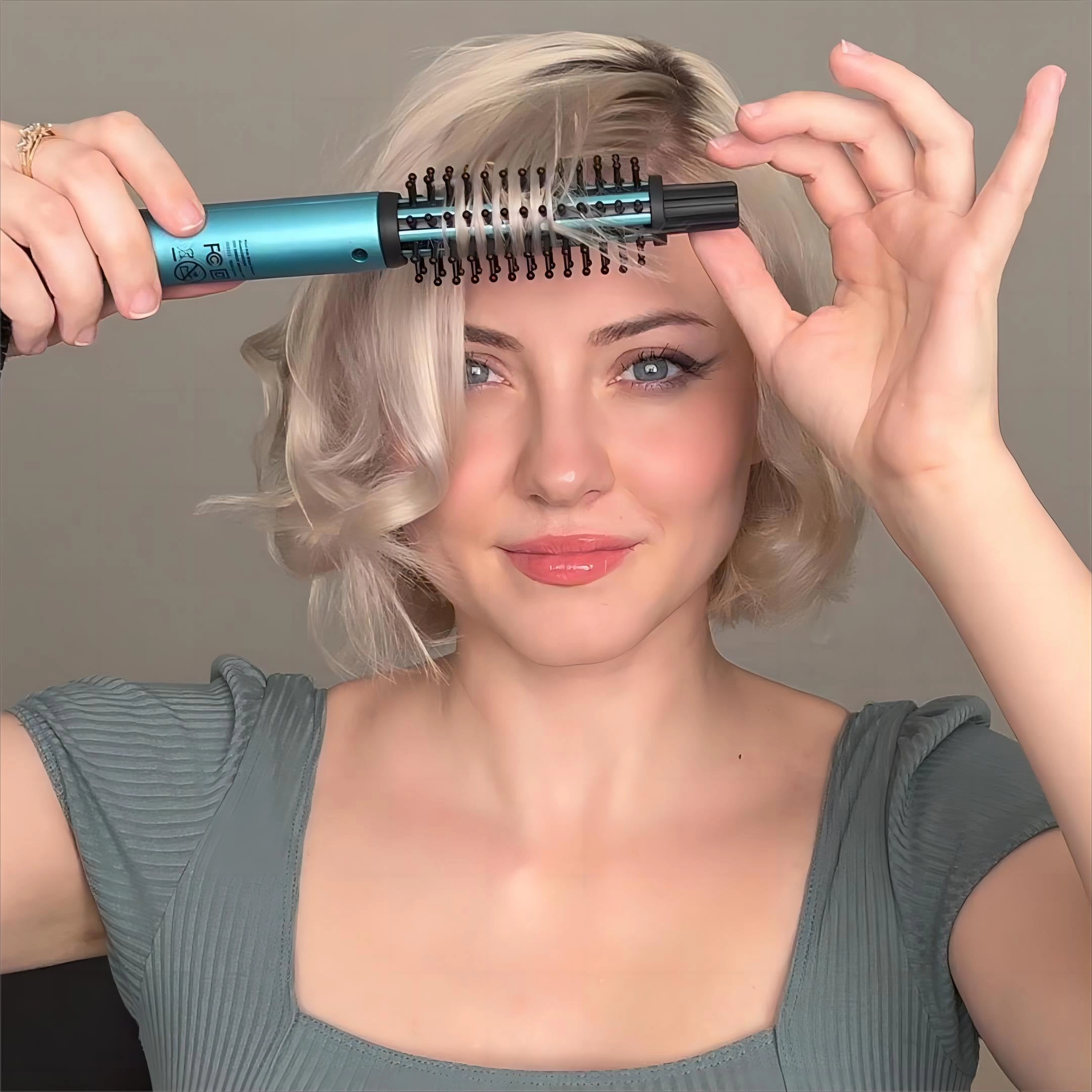 Mini Thermal Brush - 1 inch 3 Temperature Adjustable Dual Voltage