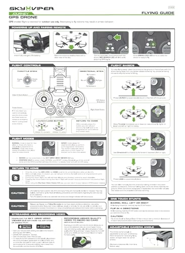 JOURNEY GPS Streaming Video Drone - Adjustable Wide-Angle Camera Return-to-Home